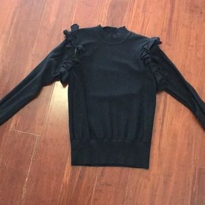 Halogen sz S black sweater